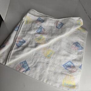 Riegel Vintage Baby Receiving Blanket Presents Gift Boxes 30x30 USA